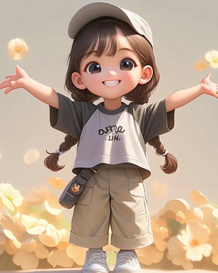 Cute cartoon girl images for whatsapp dp 62