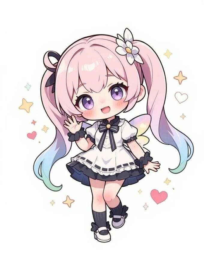 Cute cartoon girl images for whatsapp dp 69