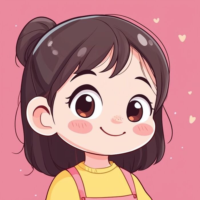 Cute cartoon girl images for whatsapp dp 20