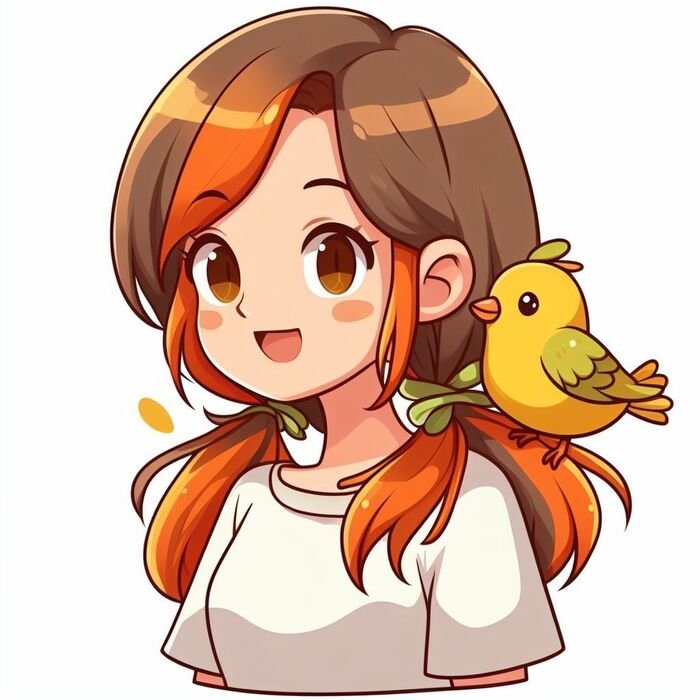 Cute cartoon girl images for whatsapp dp 23