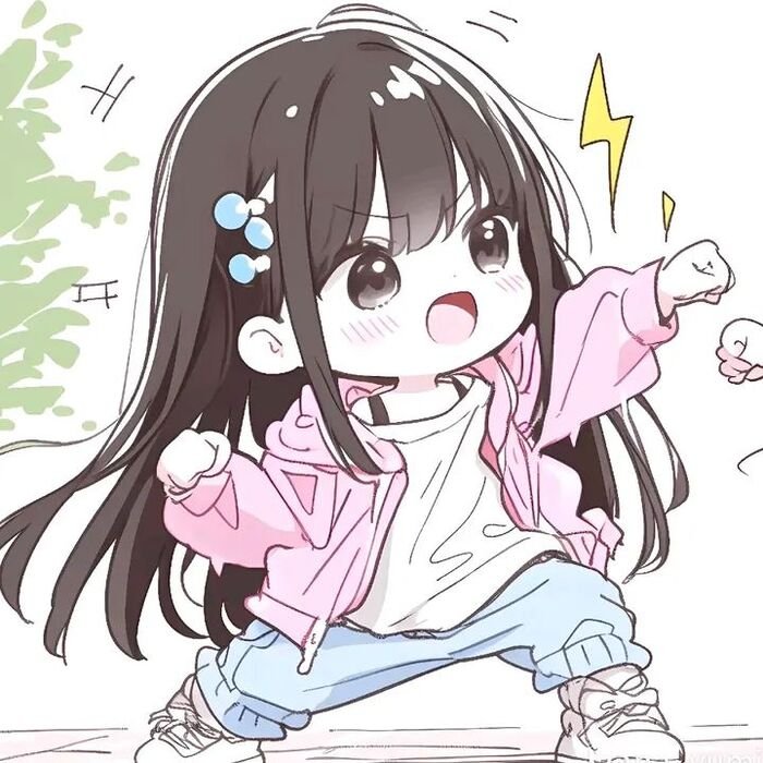 Cute cartoon girl images for whatsapp dp 3