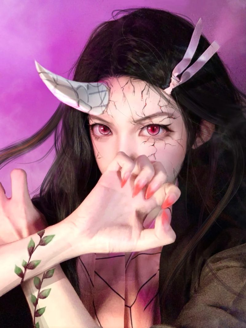ảnh Demon Slayer cosplay 9