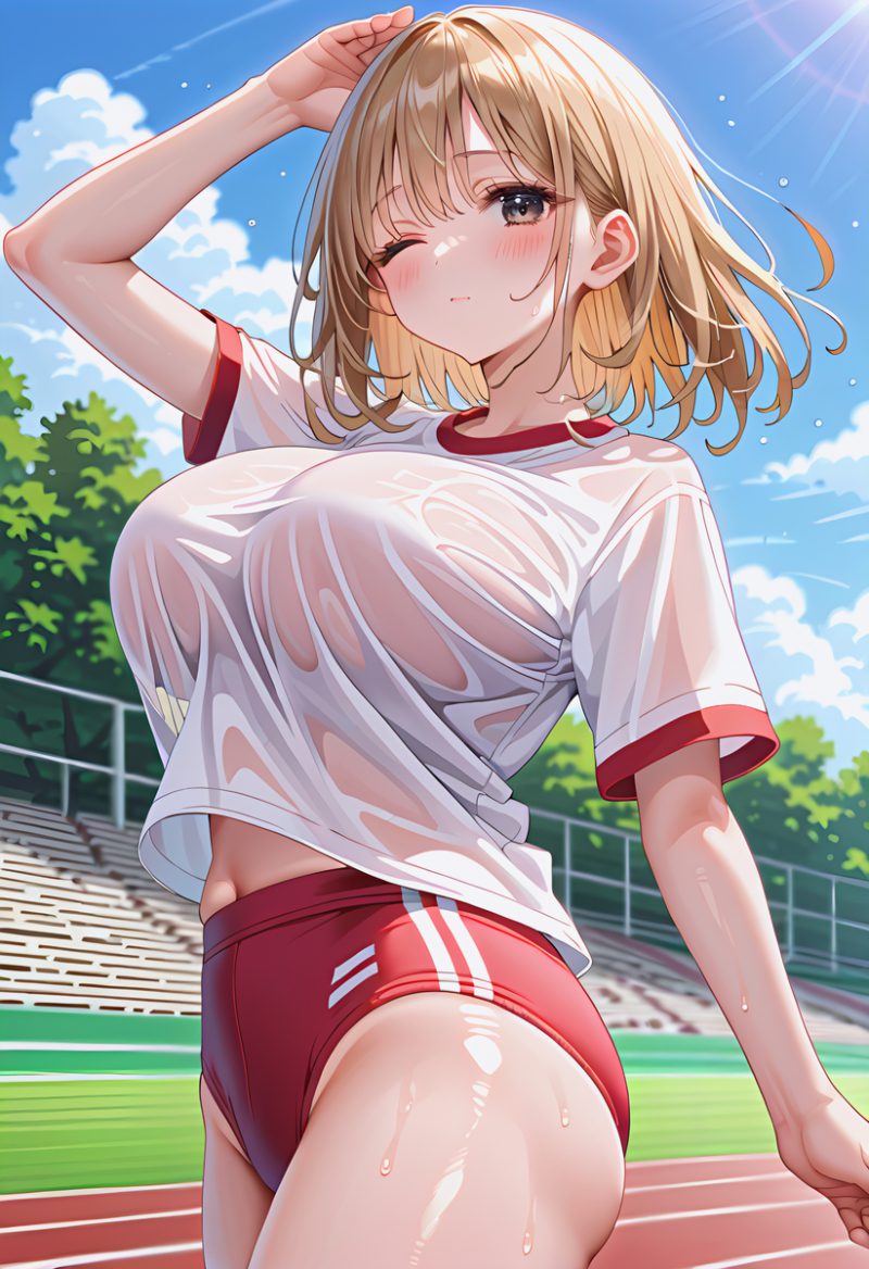 ảnh gái anime to tròn 18