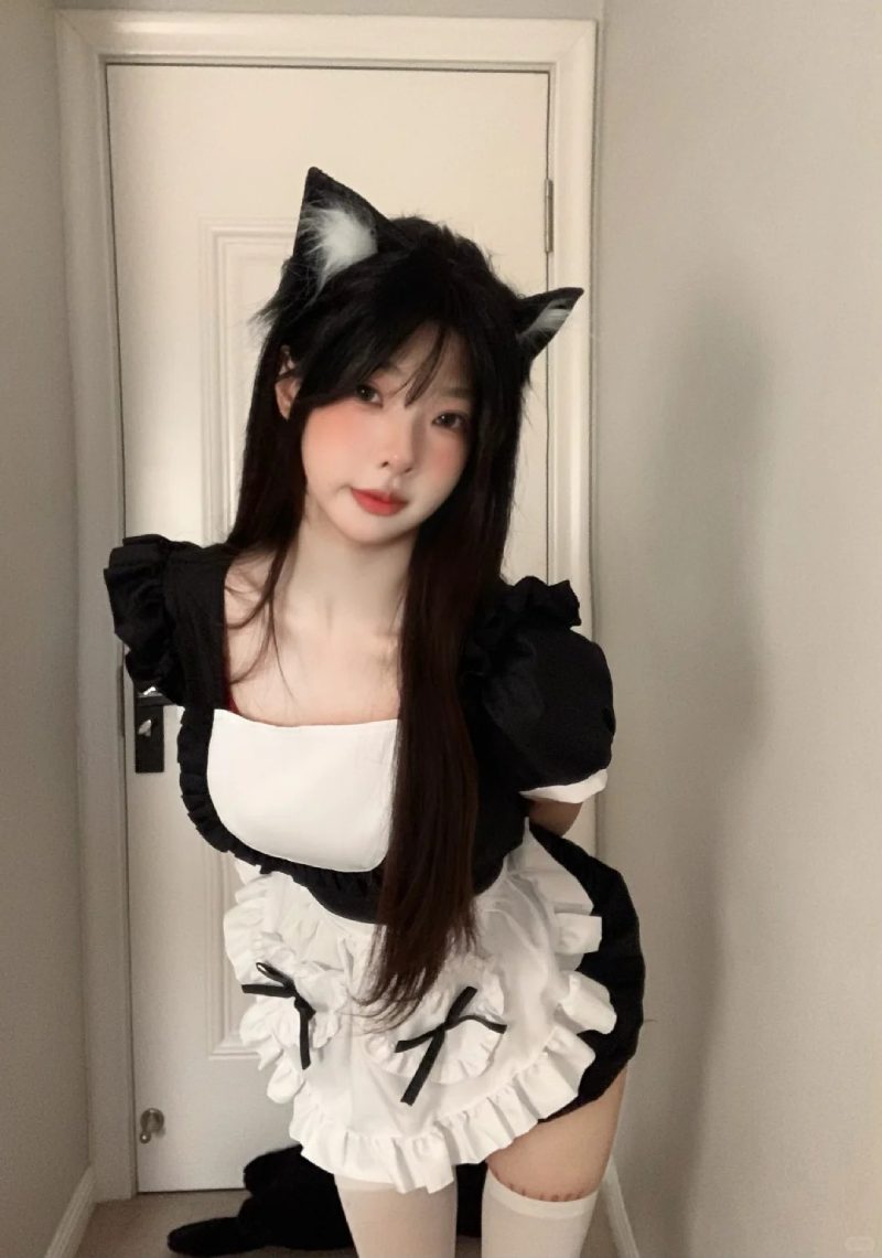 cosplay hầu gái 34