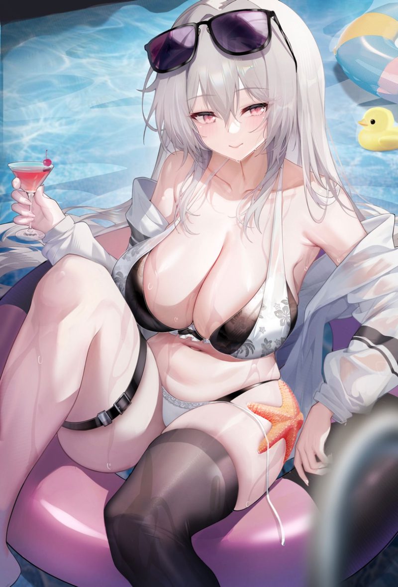 ảnh gái anime to tròn 30