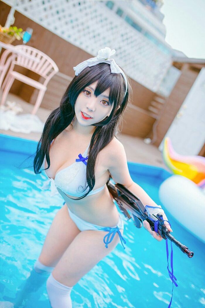 ảnh gái xinh cosplay mặc bikini 11