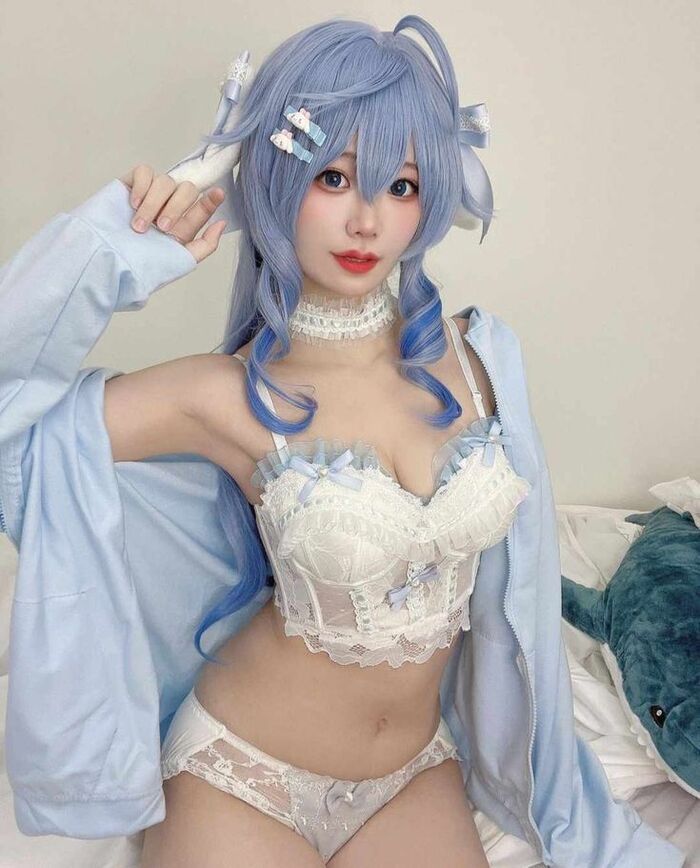 ảnh gái xinh cosplay mặc bikini 27