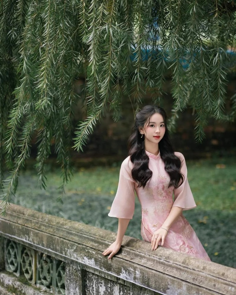 gái xinh mặc áo dài 29