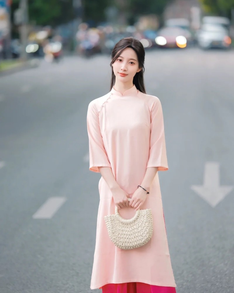 gái xinh mặc áo dài 28