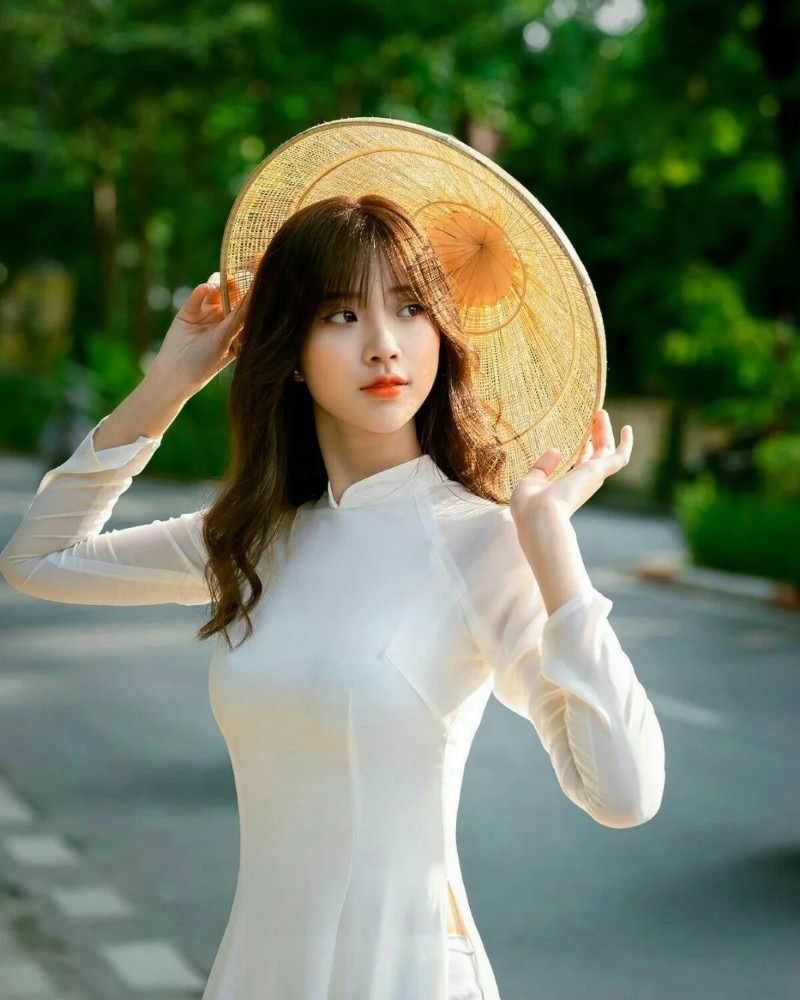 gái xinh mặc áo dài 42