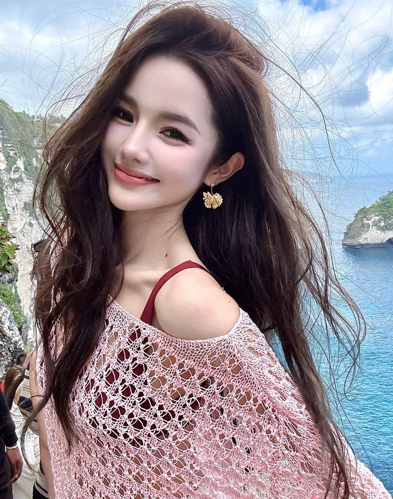 ảnh gái xinh mặc pinky 7