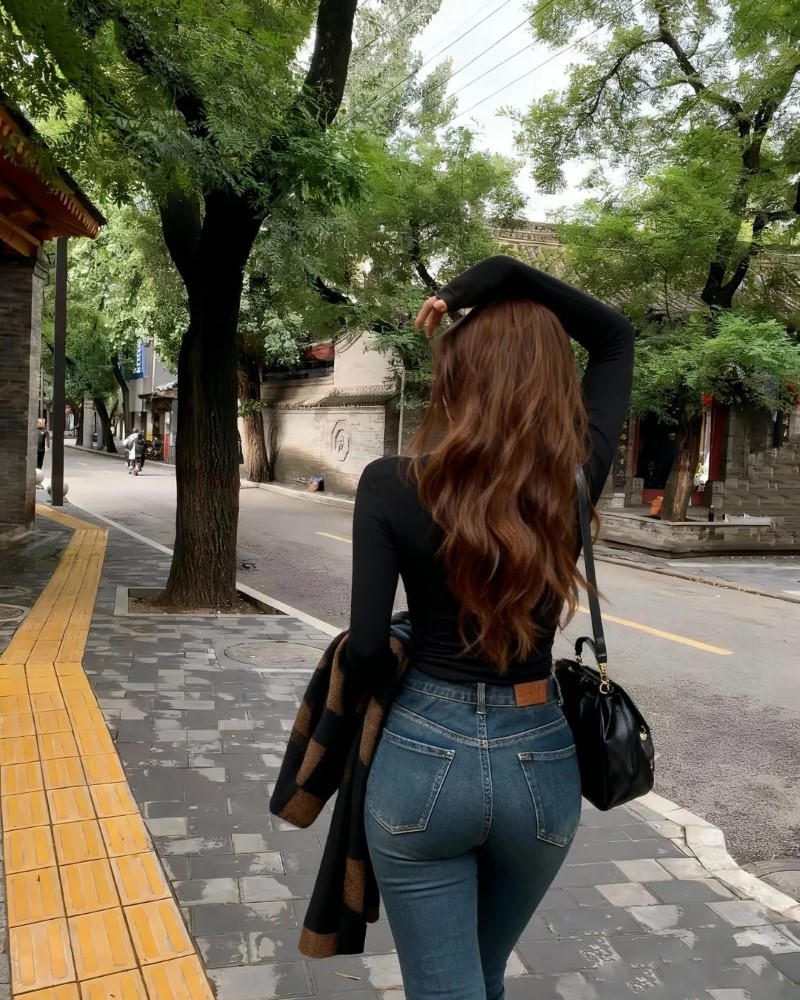 gái xinh mặc quần bó sát 5