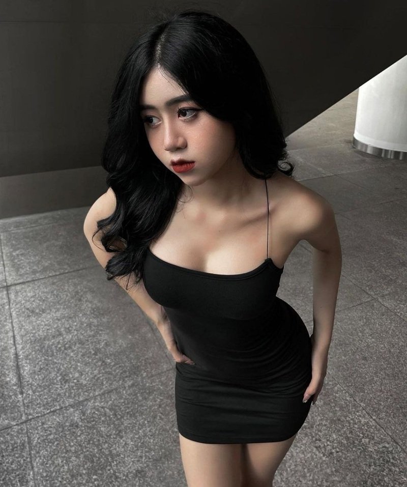 ảnh gái xinh mặc váy 41