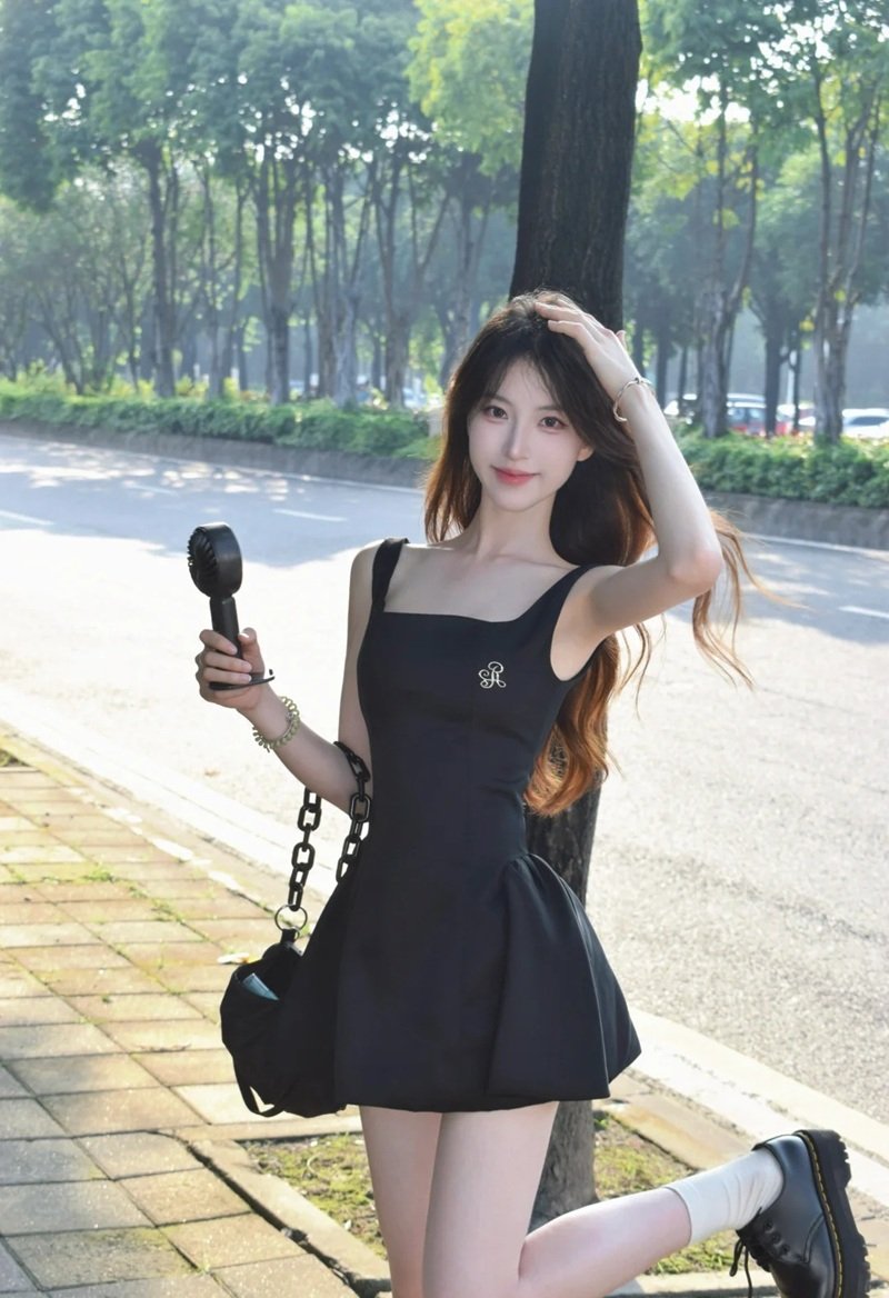 gái xinh trung quốc mặc váy ngắn 8