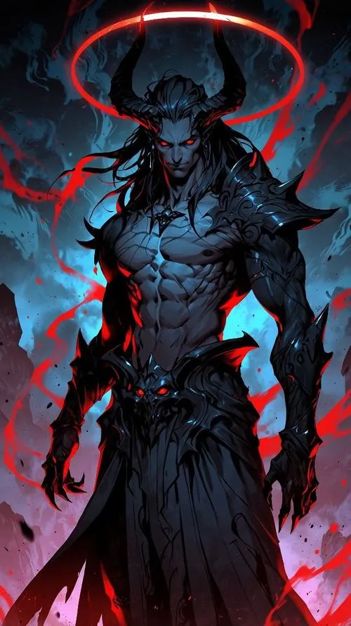 Hình Ảnh Ác Quỷ Nam Anime Ngầu 19