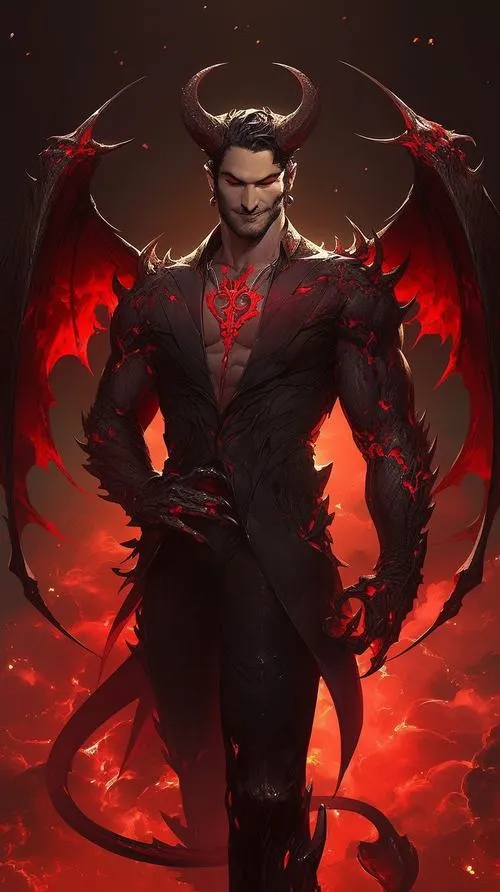 Hình Ảnh Ác Quỷ Nam Anime Ngầu 56