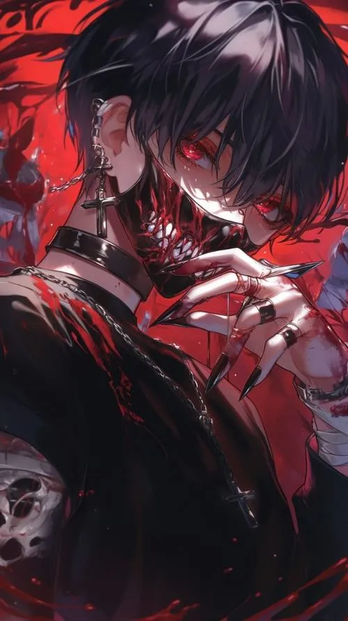 Hình Ảnh Ác Quỷ Nam Anime Ngầu 58