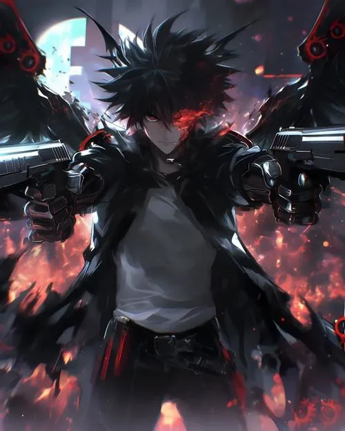 Hình Ảnh Ác Quỷ Nam Anime Ngầu 74