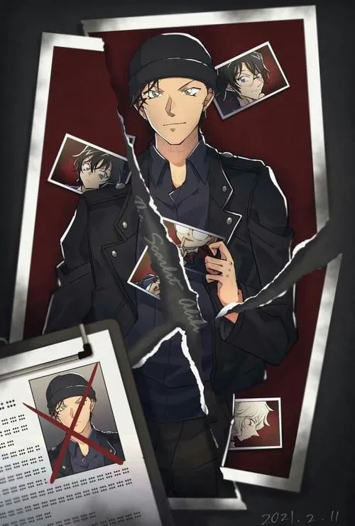 Hình ảnh Akai Shuichi ngầu 13