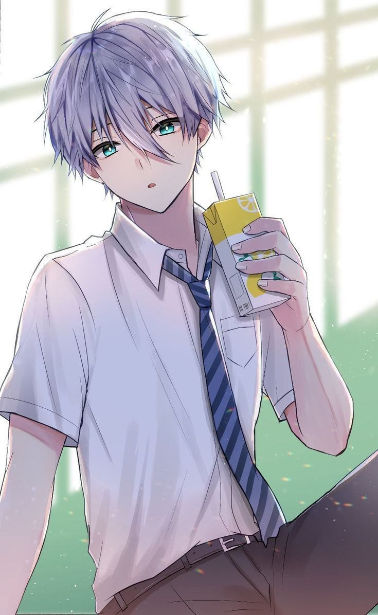 Hình Ảnh Anime Học Sinh Nam 12