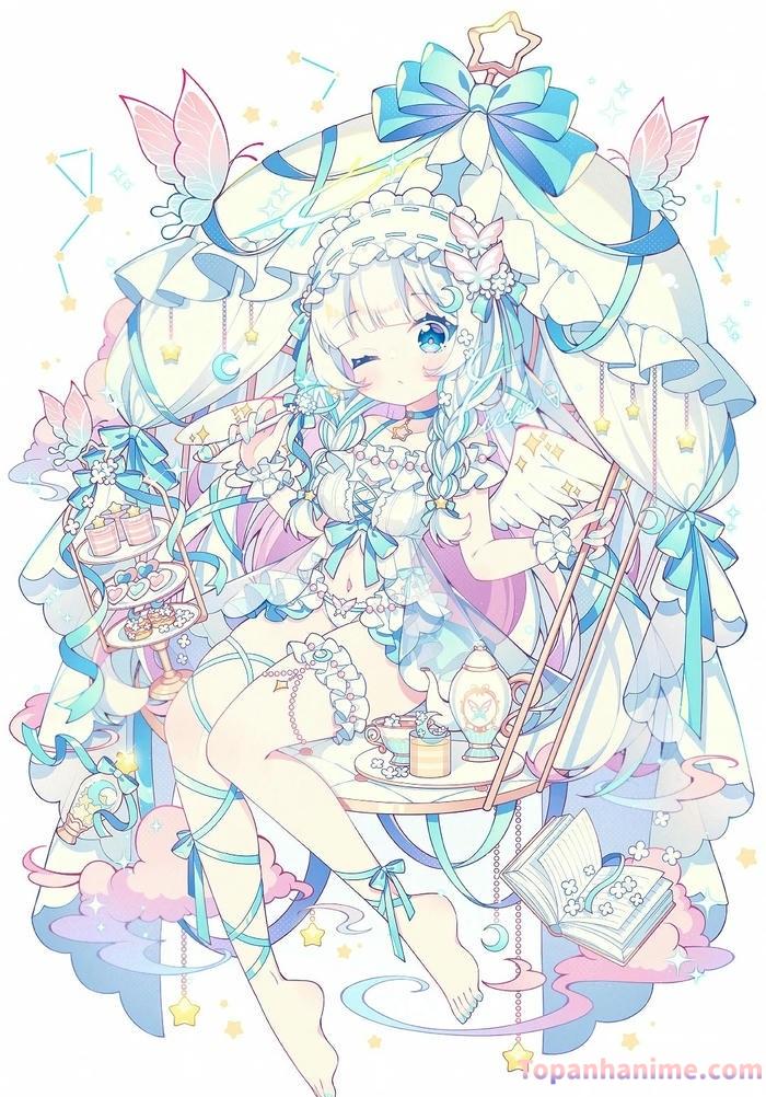 ảnh anime nữ cute 46