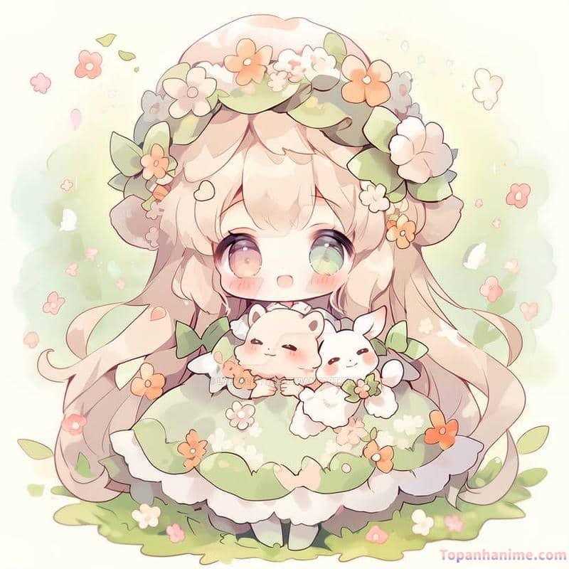 hình ảnh chibi nữ cute 12