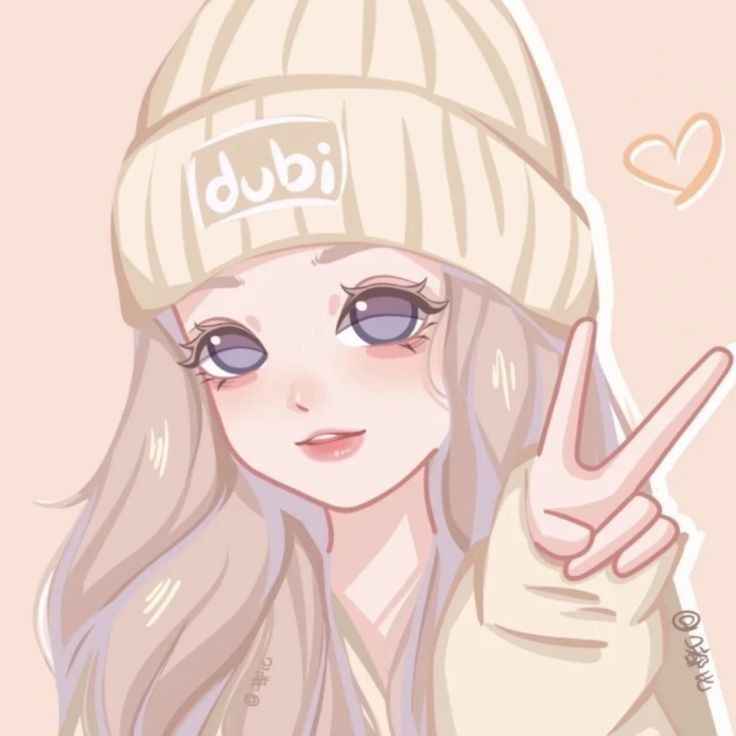 Hình Ảnh Chibi Nữ Cute Đơn Giản 2