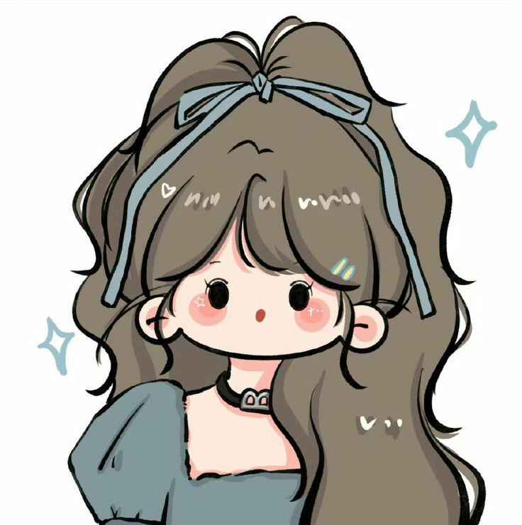 Hình Ảnh Chibi Nữ Cute Đơn Giản 12