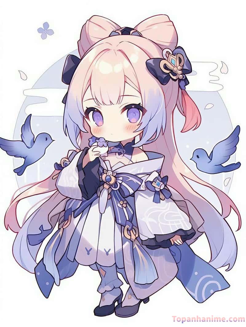 hình ảnh chibi nữ cute 16