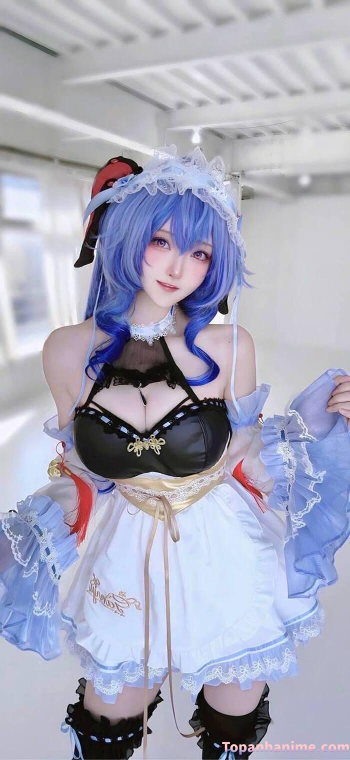 ảnh cosplay Ganyu 19