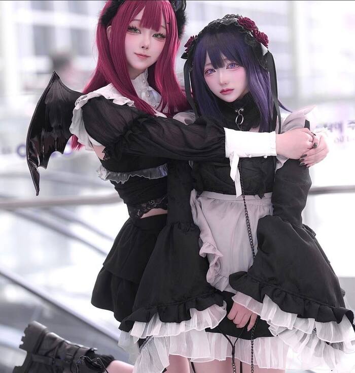 ảnh cosplay hầu gái 23