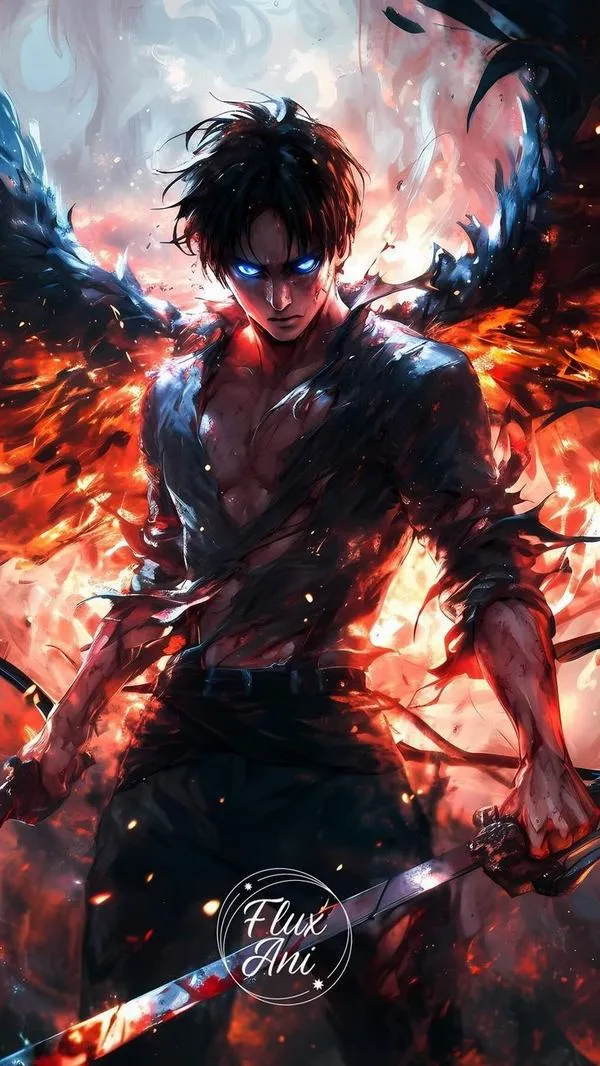 Hình Ảnh Eren Yeager ngầu 21