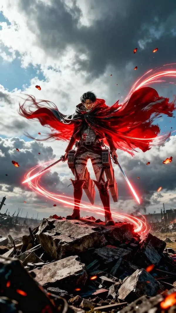 Hình Ảnh Eren Yeager ngầu 28