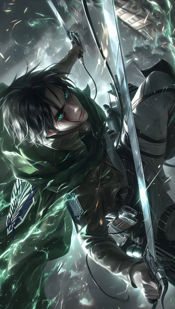 Hình Ảnh Eren Yeager ngầu 35