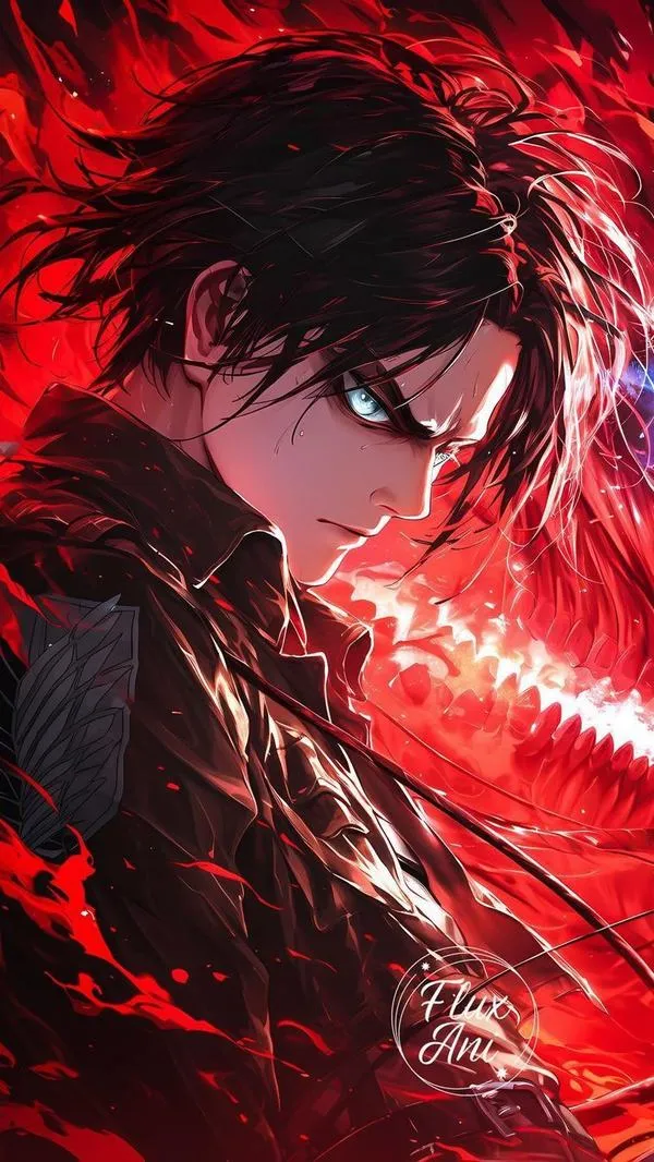 Hình Ảnh Eren Yeager ngầu 16