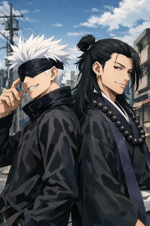 Hình Ảnh Gojo và Geto đẹp 27