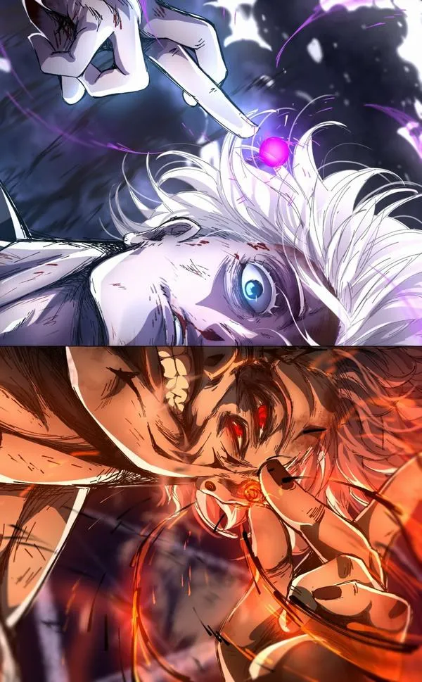 Hình Ảnh Gojo vs Sukuna ngầu 14