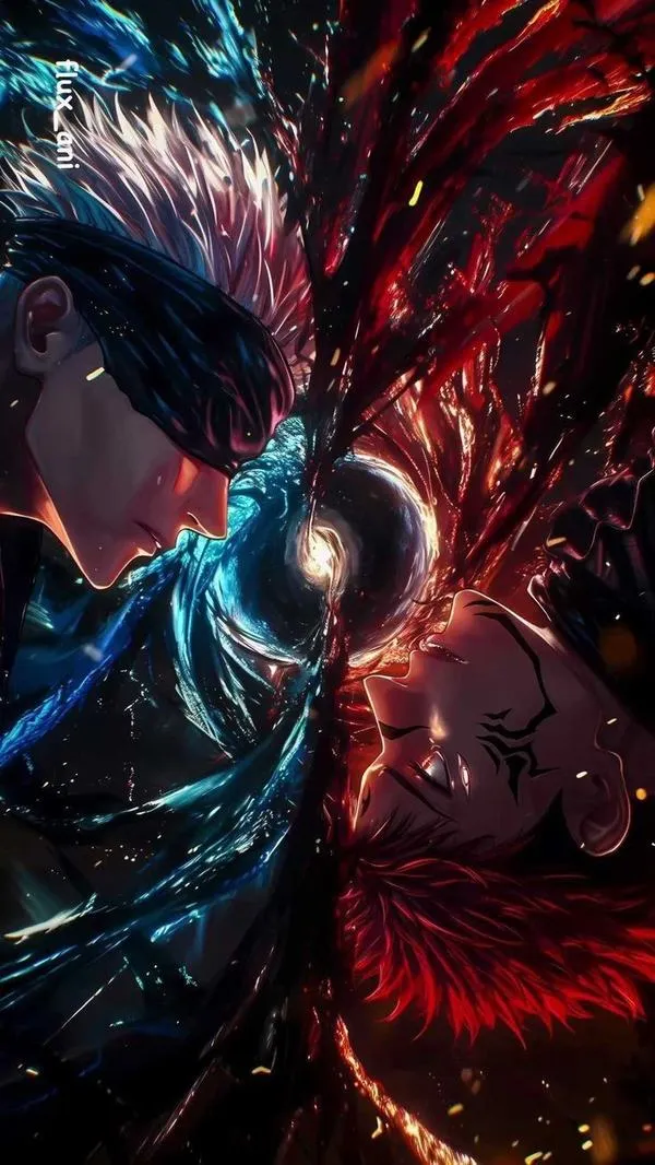 Hình Ảnh Gojo vs Sukuna ngầu 22