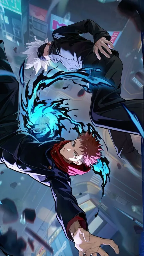 Hình Ảnh Gojo vs Sukuna ngầu 31