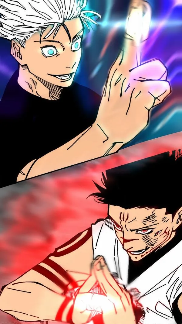 Hình Ảnh Gojo vs Sukuna ngầu 36