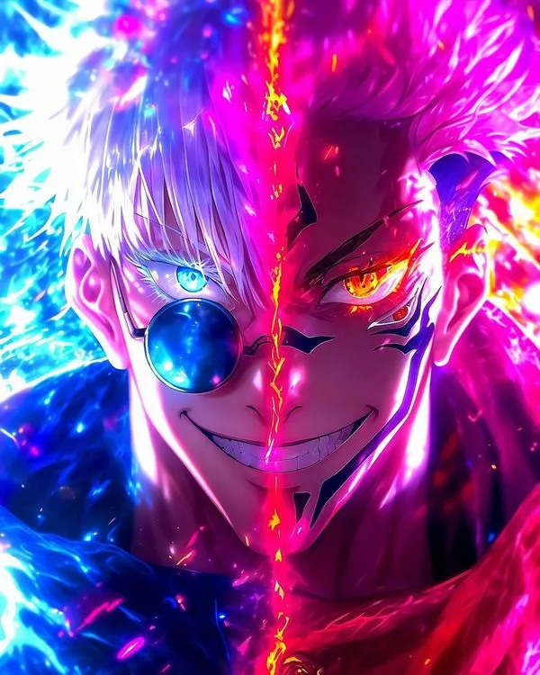 Hình Ảnh Gojo vs Sukuna ngầu 40