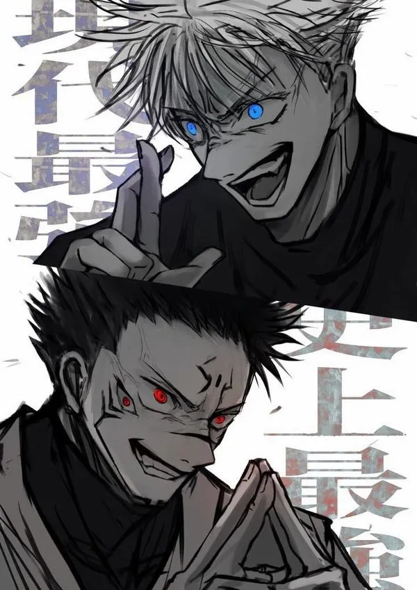 Hình Ảnh Gojo vs Sukuna ngầu 50