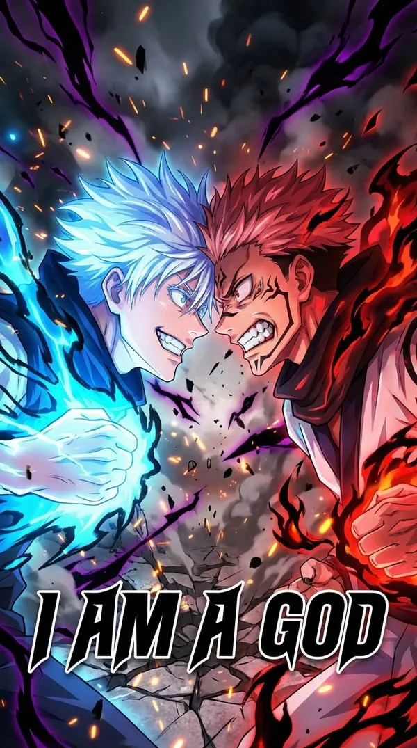 Hình Ảnh Gojo vs Sukuna ngầu 6