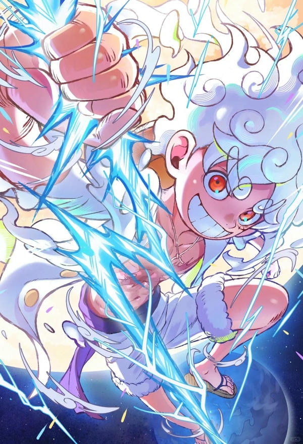 hình ảnh Luffy Gear 5 25