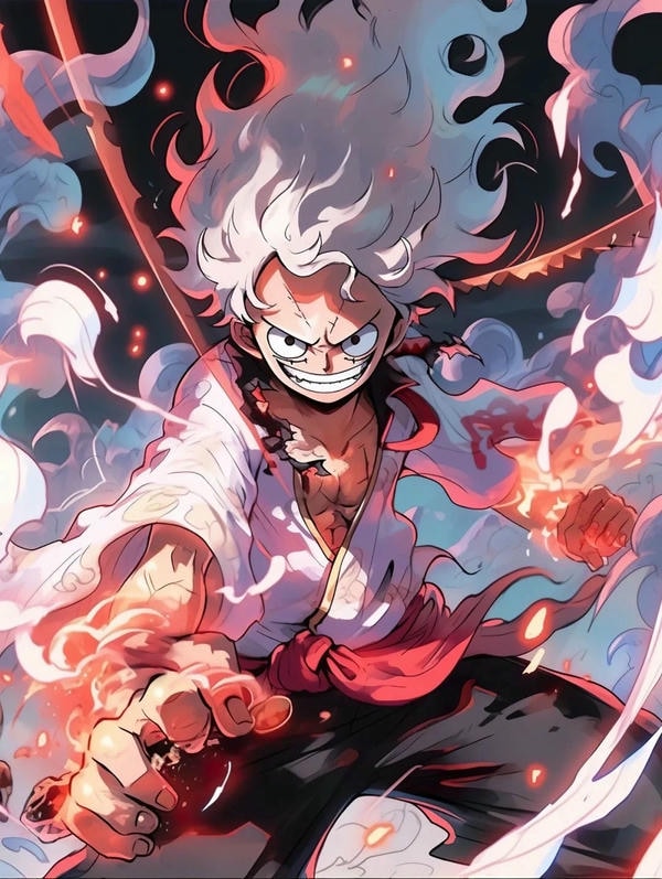 hình ảnh Luffy Gear 5 6