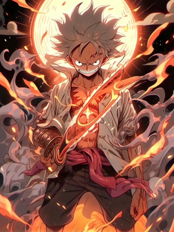 hình ảnh Luffy Gear 5 9