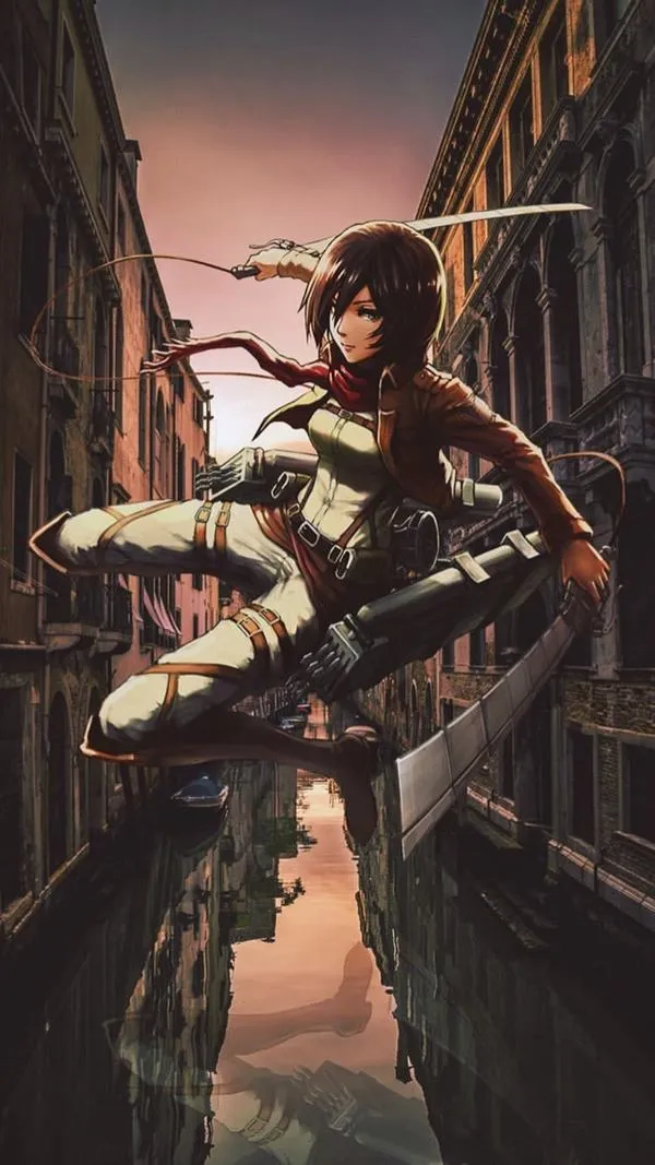 Hình Ảnh Mikasa Ackerman 42