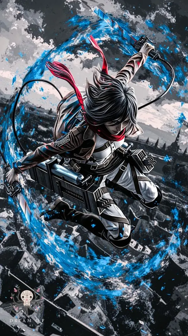 Hình Ảnh Mikasa Ackerman 3