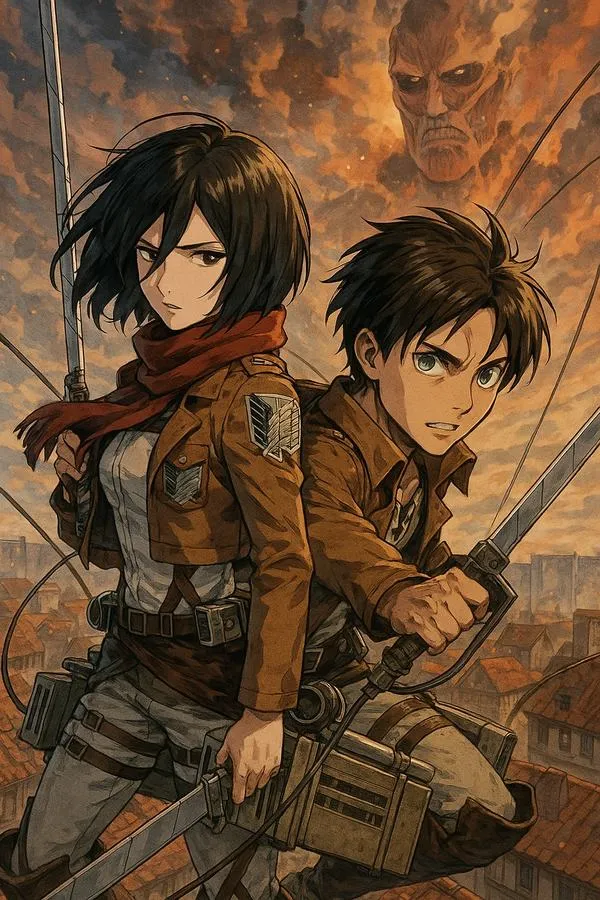 Hình Ảnh Mikasa Ackerman 4