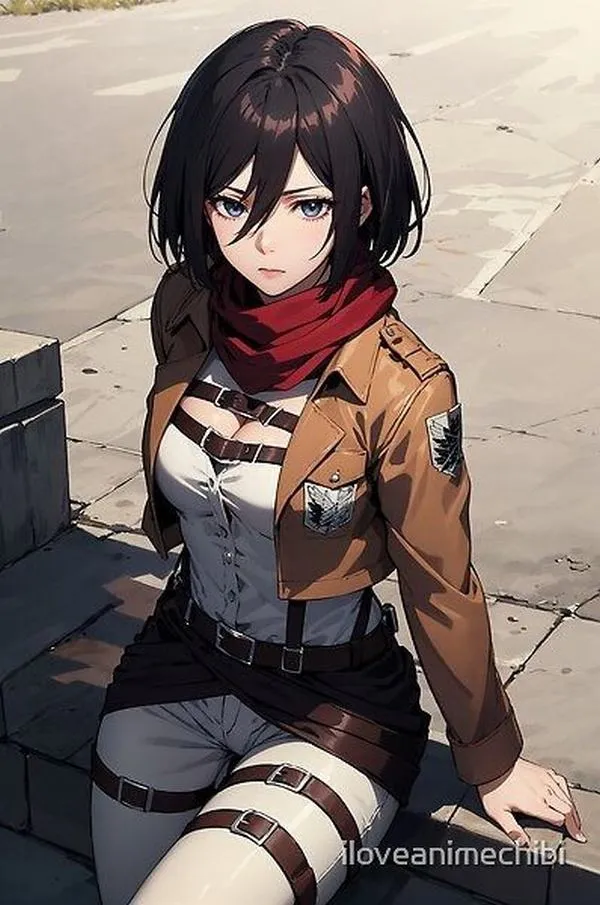 Hình Ảnh Mikasa Ackerman 41